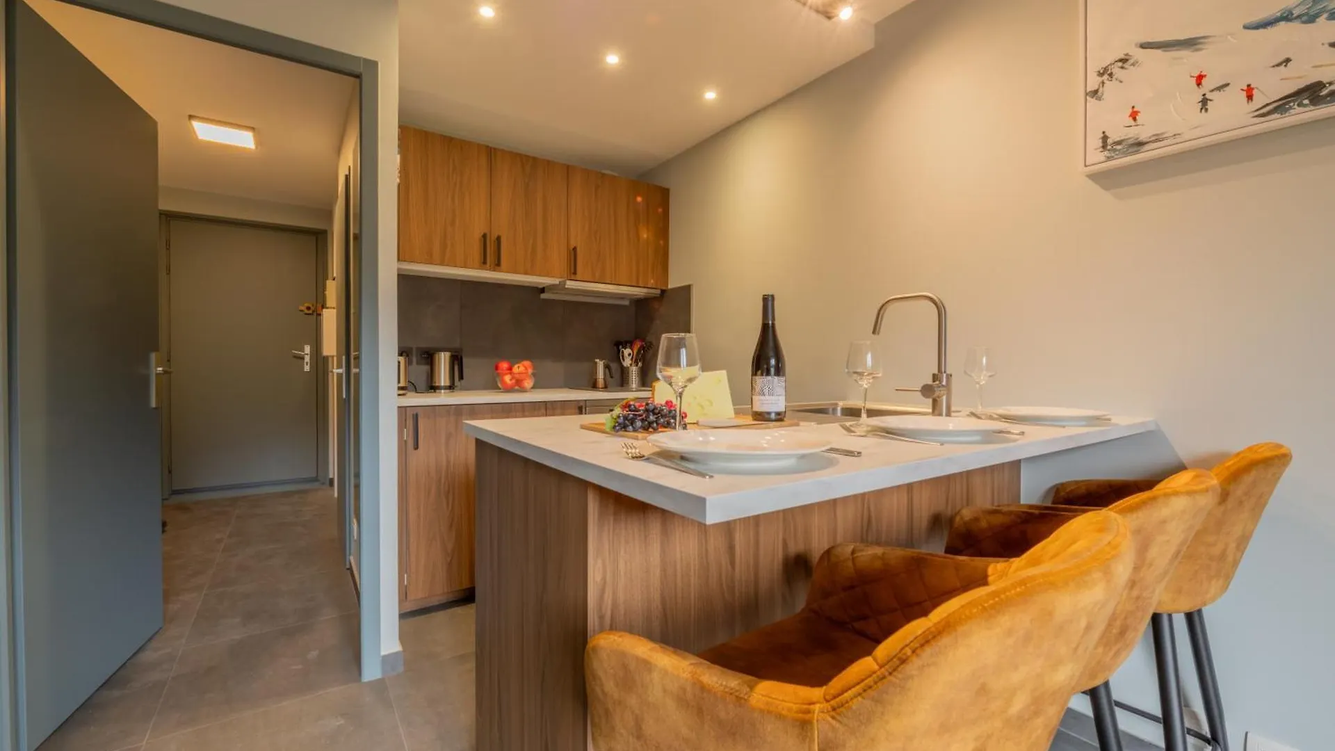 Apartment Studio Du Chamois - Happy Rentals Les Houches