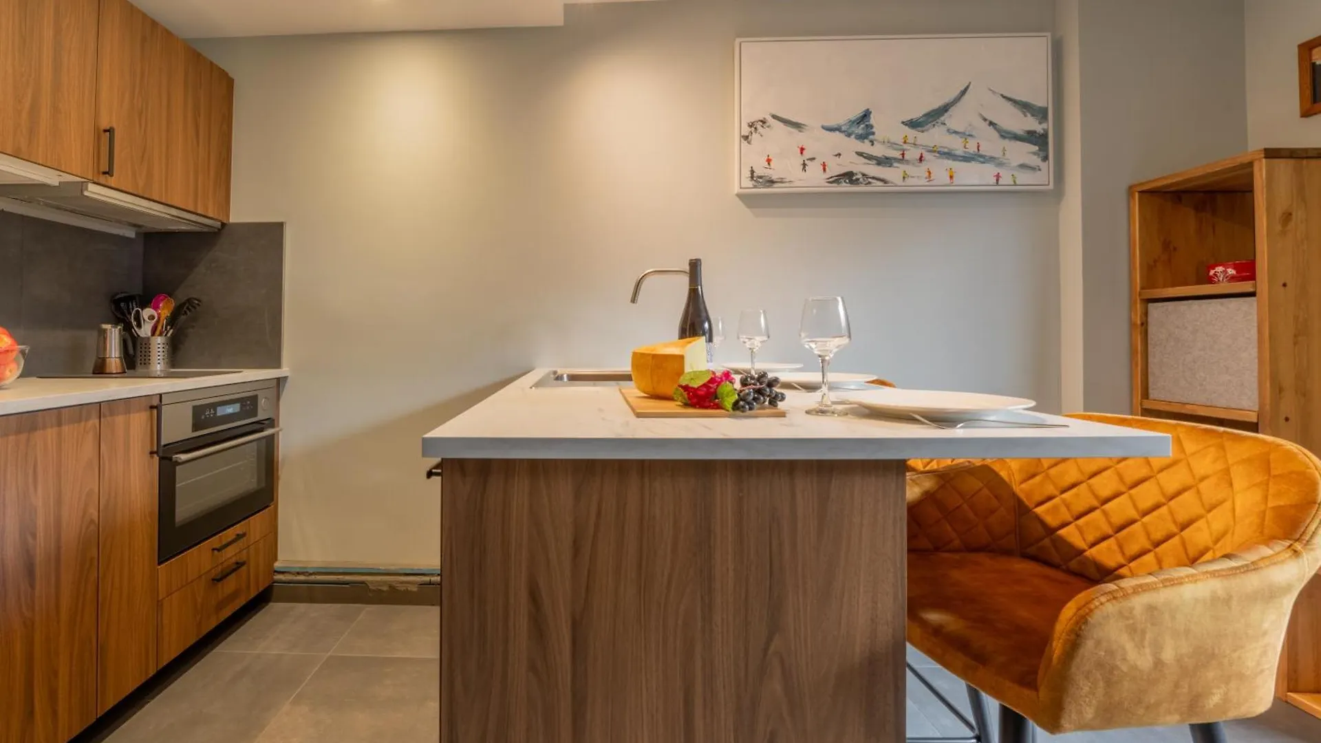 Studio Du Chamois - Happy Rentals Les Houches Apartment